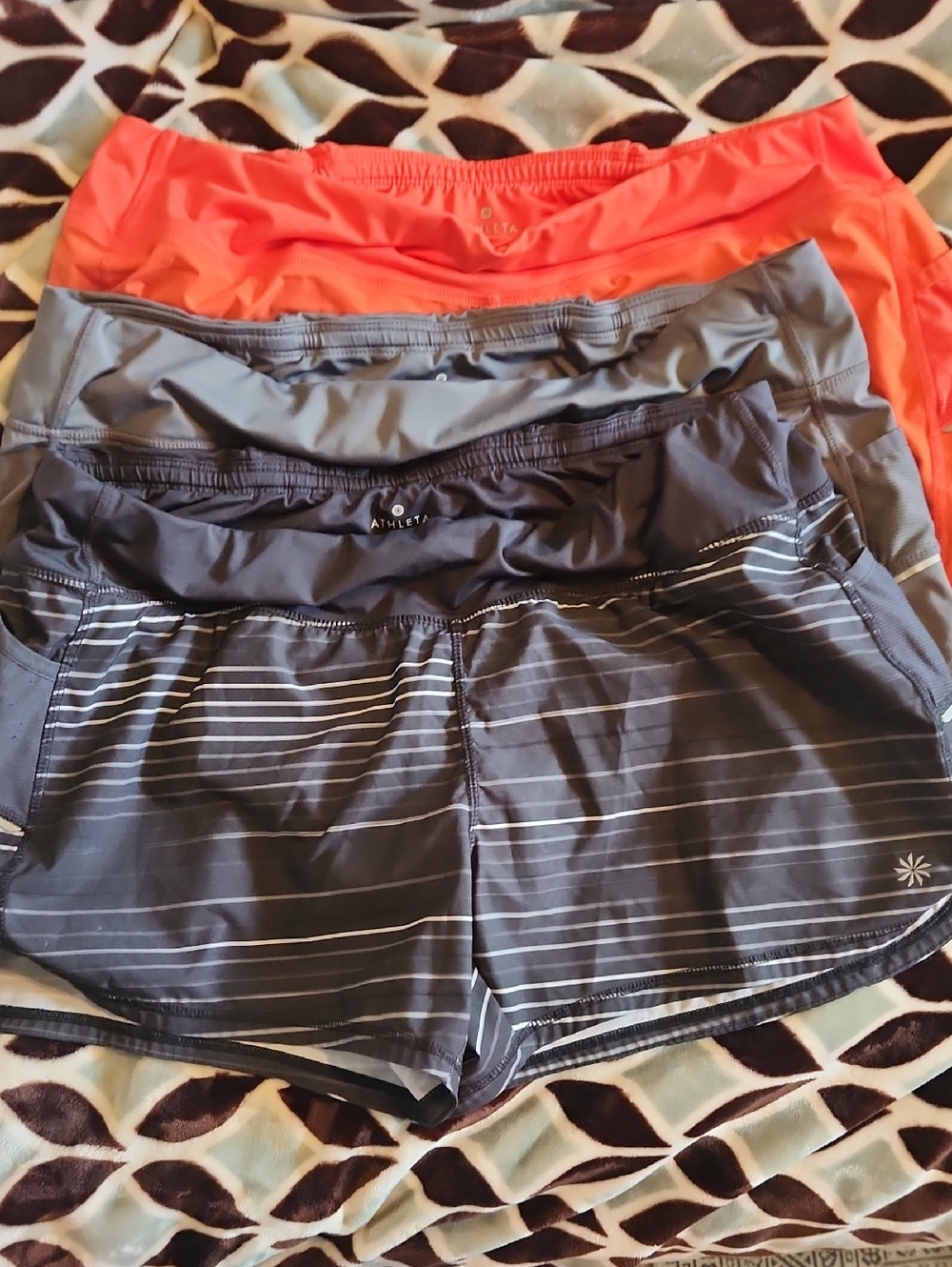 ATHLETA SHORTS/ 3 PAIRS